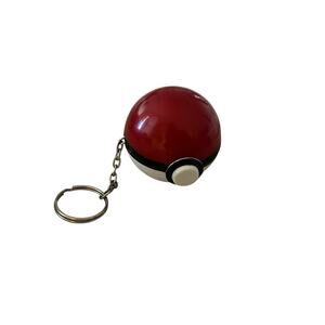 Vintage Pokémon Snorlax Keychain w/ Poké Ball – Basic Fun 1999 – PVC Figure